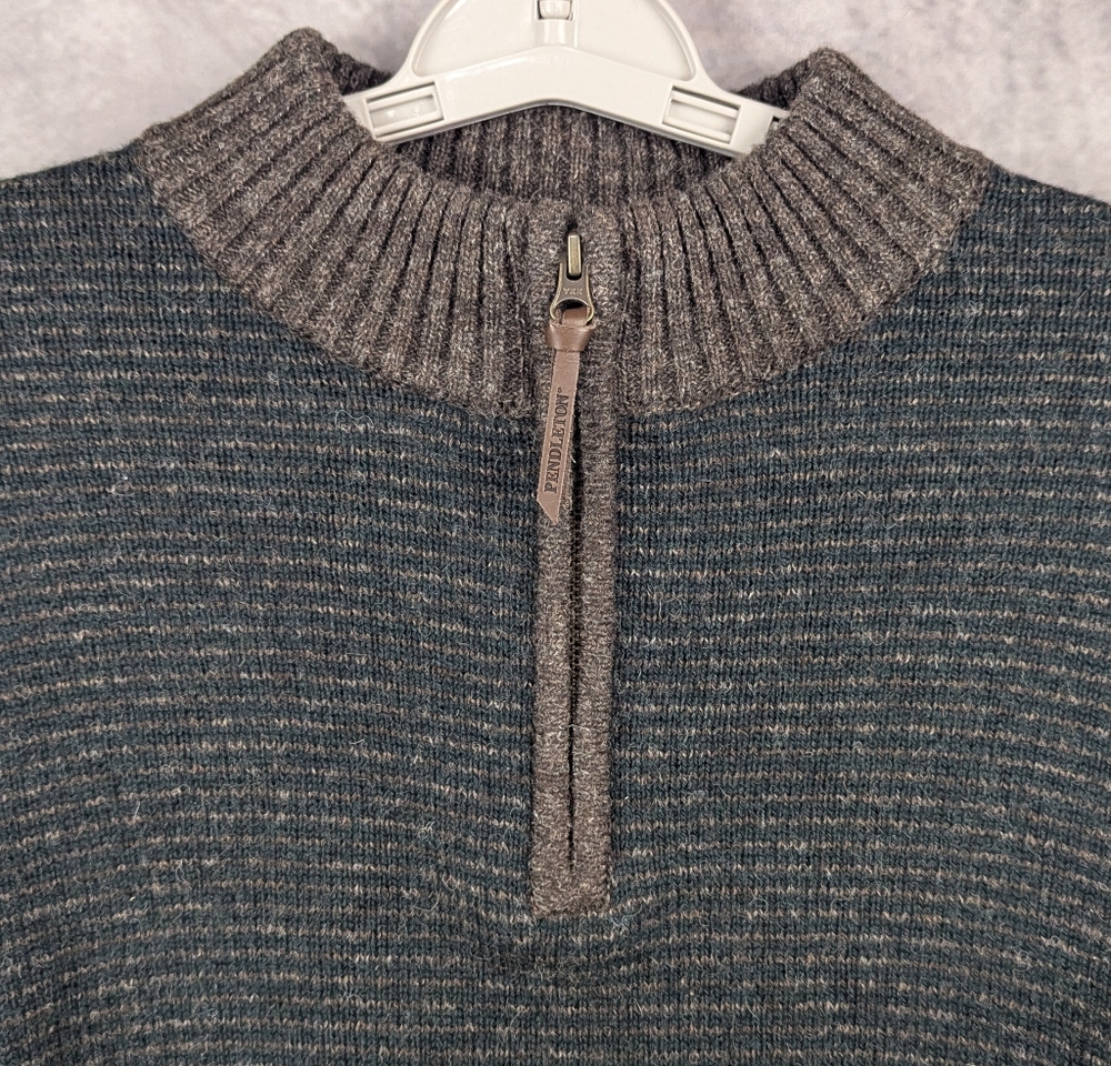 Pendleton Washable Wool Size Medium Quarter Zip S… - image 3